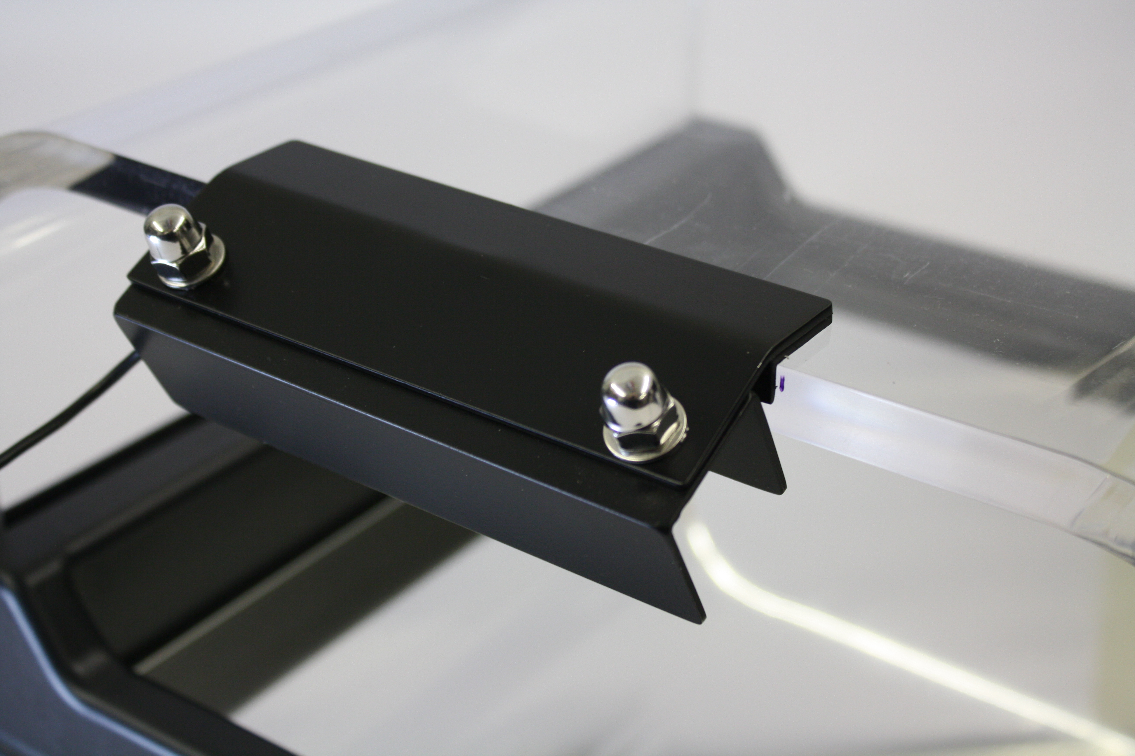 Foot Analyzer in alluminio - vista laterale